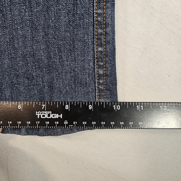 AZI Jeans New York Womens Size 10 Embellished Bootcut Western Chic Boho Glam - Picture 10 of 10